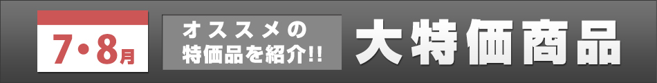 3・4月の大特価商品